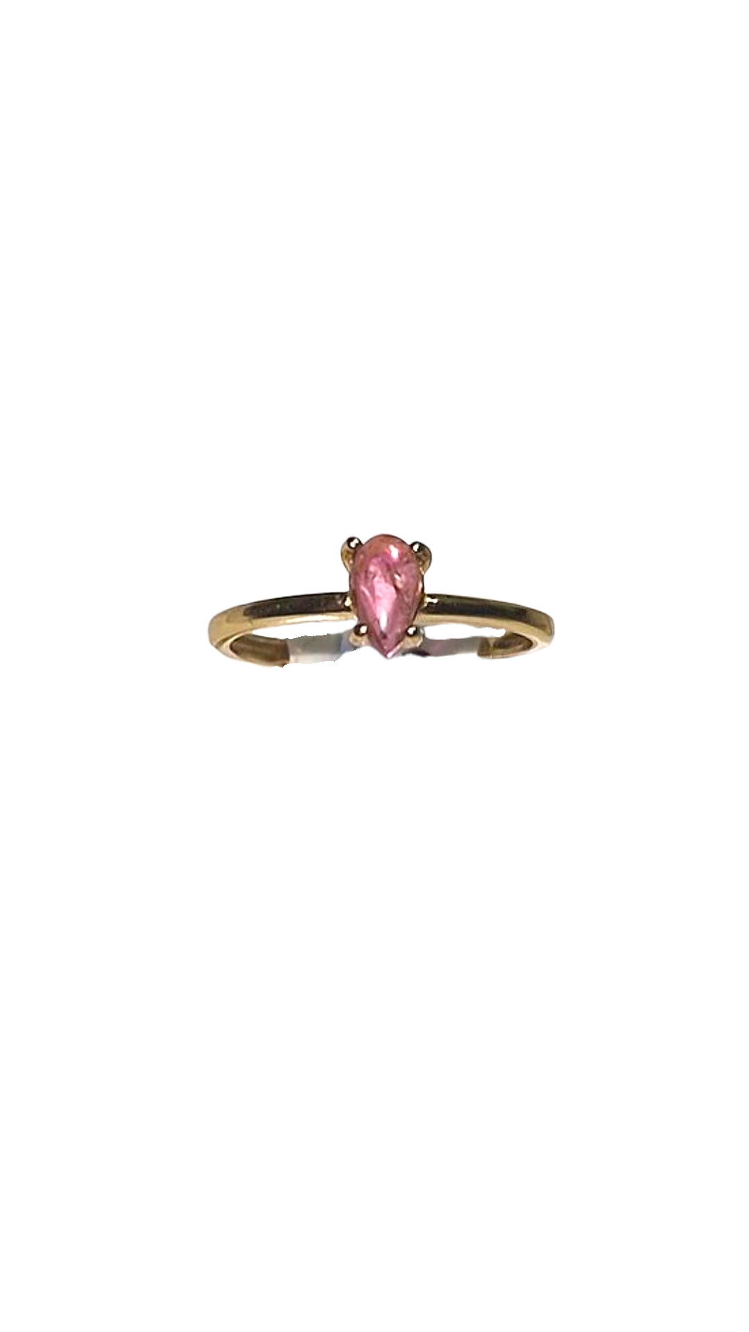 Pink Topas Ring
