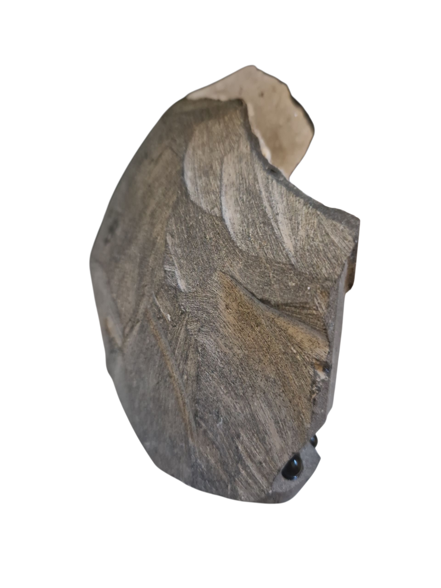 Bergkristall Geode mit Augen