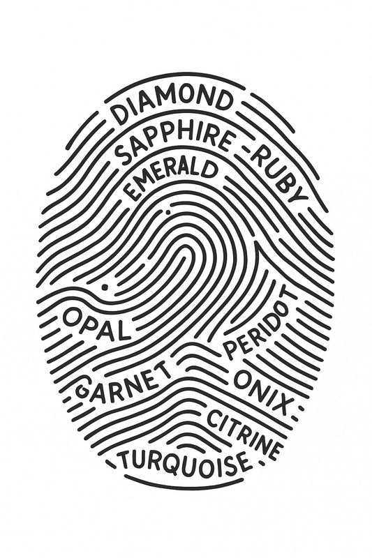 Die „Fingerabdrücke“ eines Steins