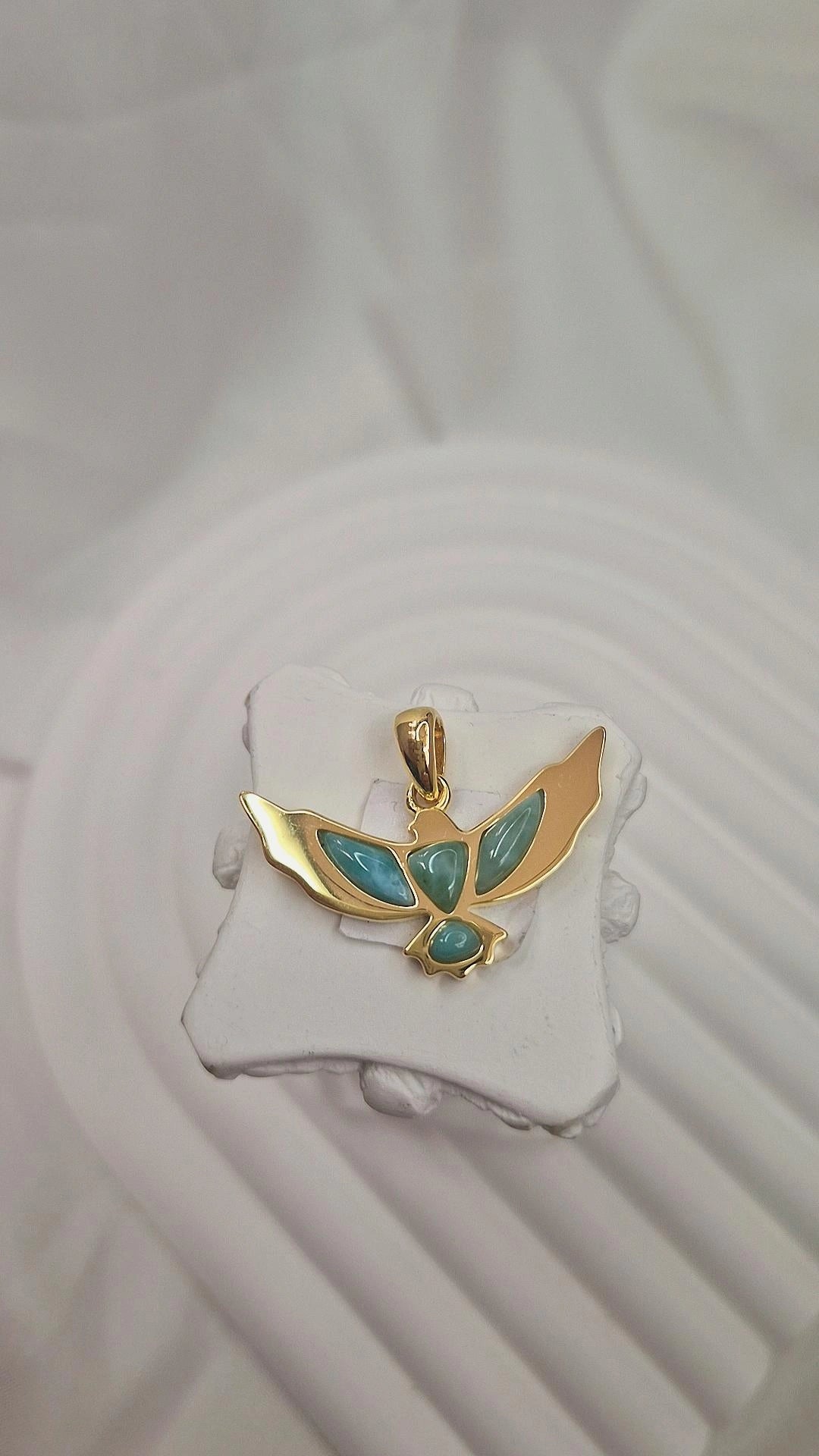 Larimar Adler Anhänger