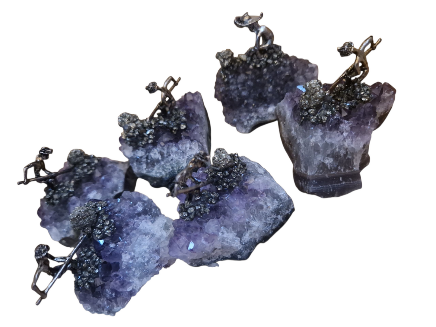 Amethyst Minenarbeiter