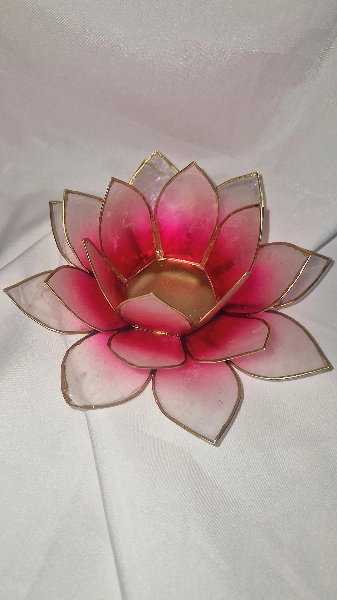 Teelicht Lotus Pink Ombre