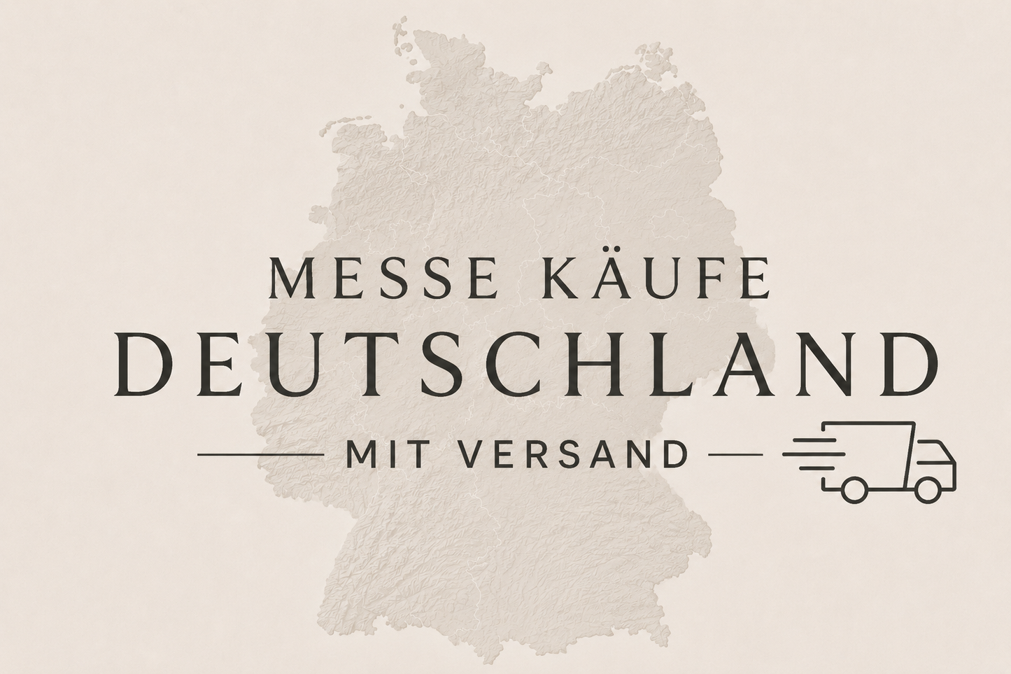Messe Käufe Deutschland mit Versand