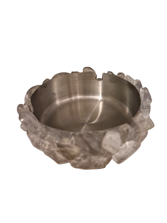 Bergkristall Aschenbecher