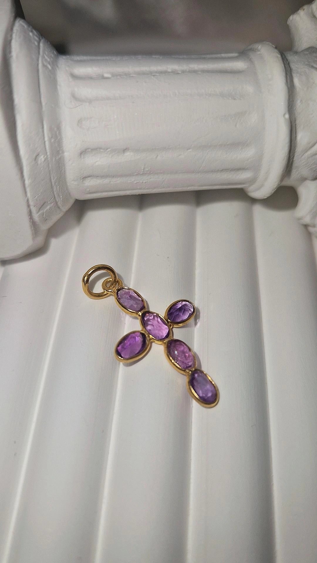 Anhänger Gold Amethyst