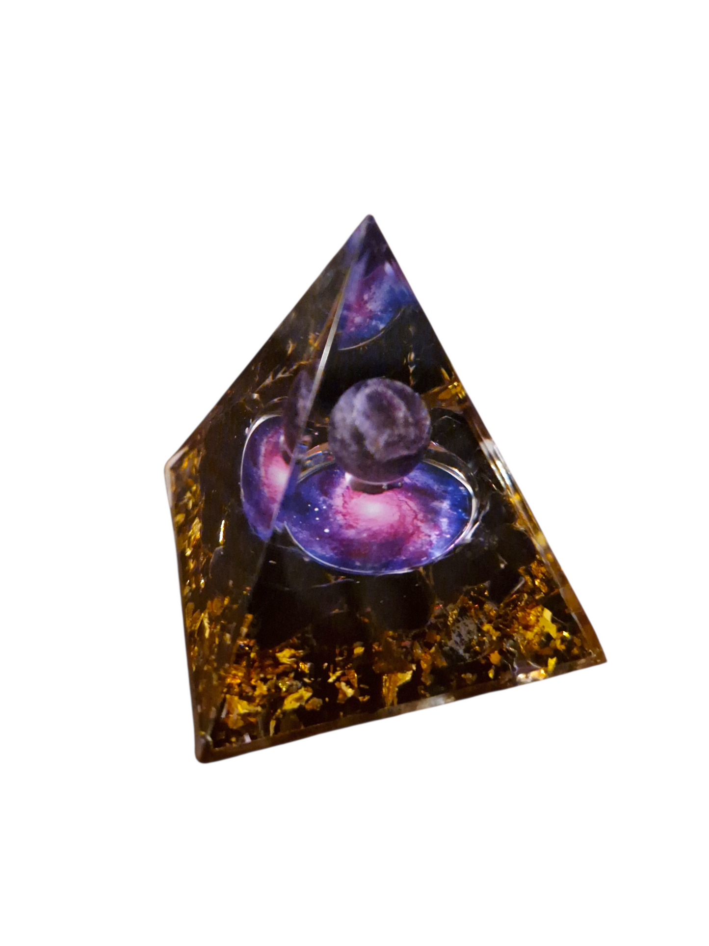 Orgonit Pyramide Obsidian