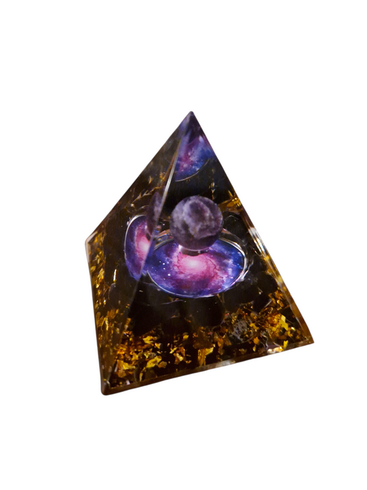 Orgonit Pyramide Obsidian