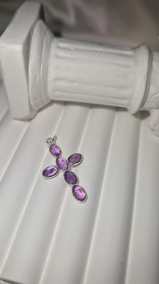 Anhänger Silber Amethyst