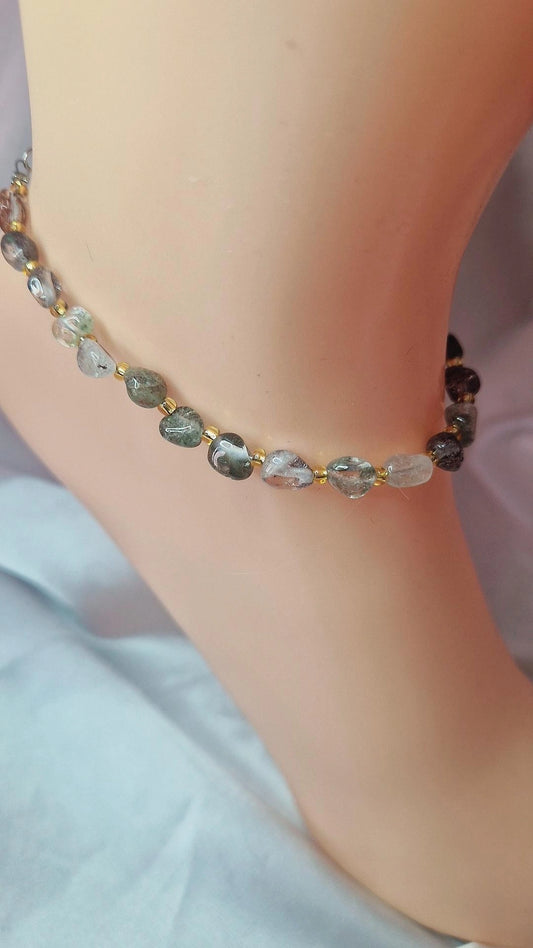 Fußkettchen Gartenquarz