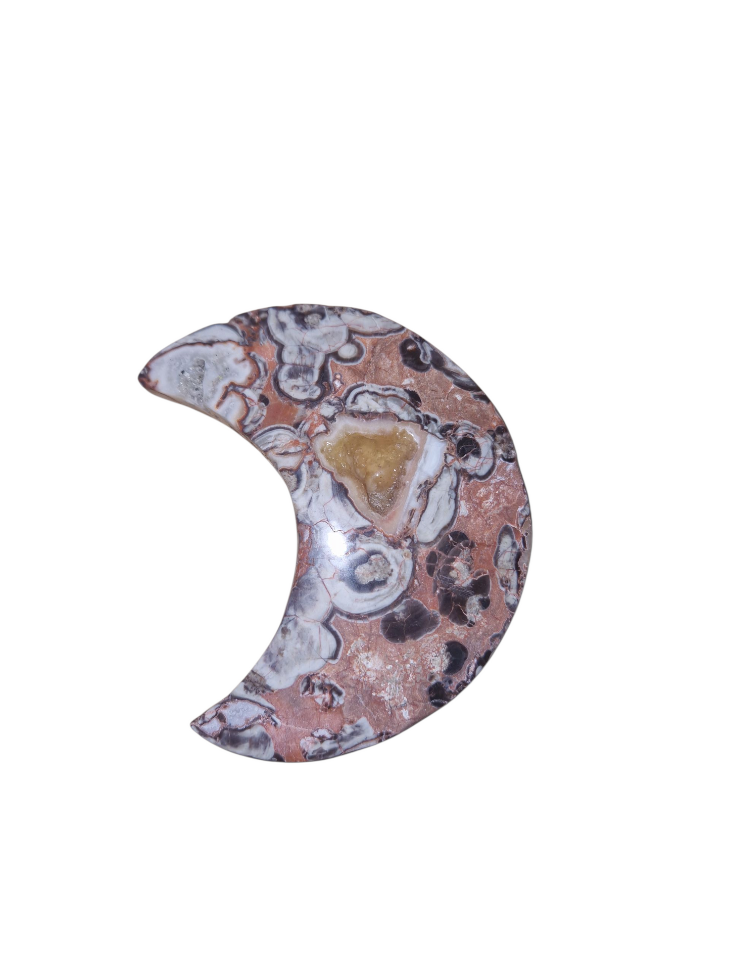 Mond Money Agat inkl. Halter