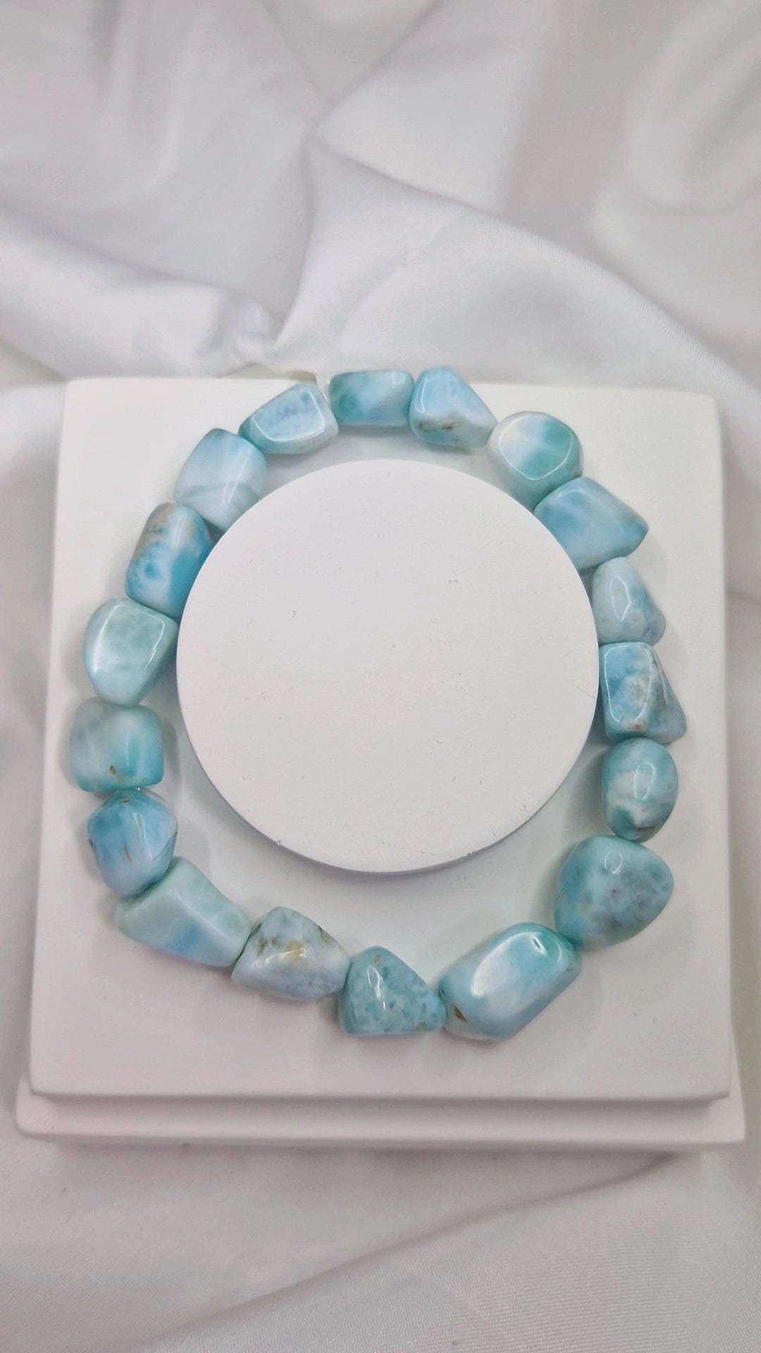 Larimar Freeform Armband
