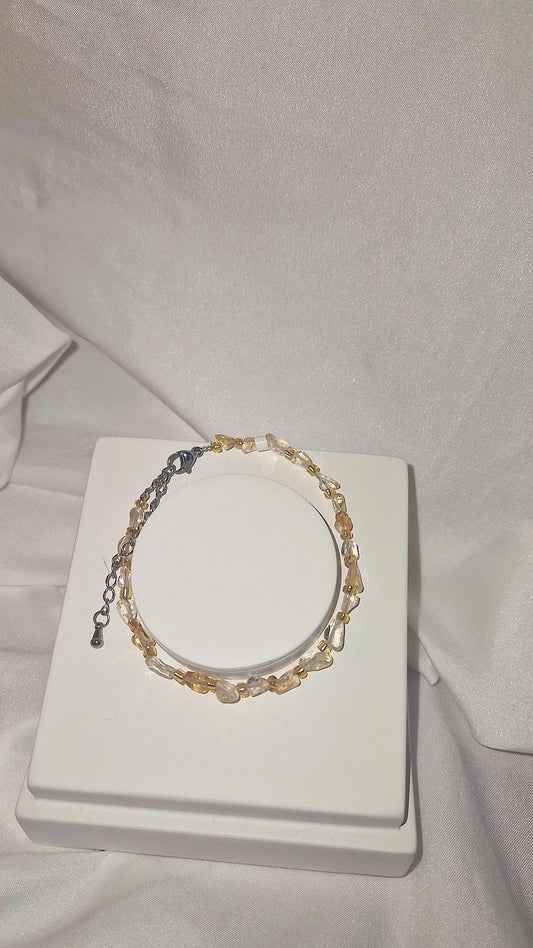 Armband Citrin