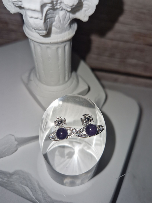 Amethyst Ohrstecker