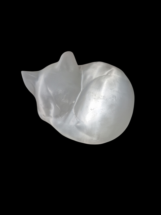 Selenit Katze (schlafend)