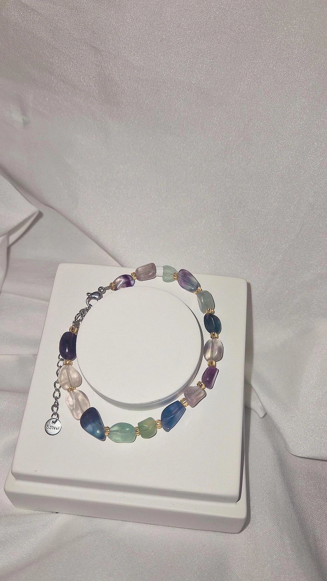 Armband Fluorit