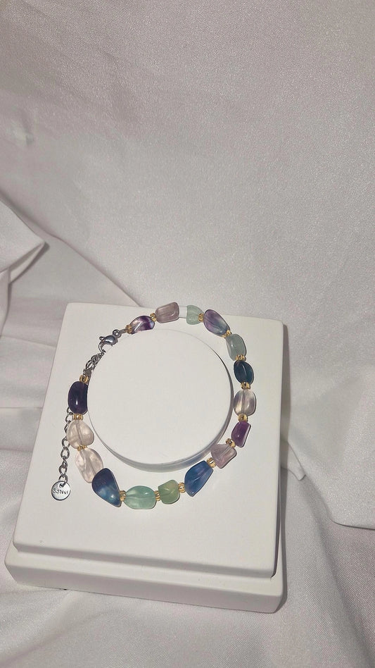 Armband Fluorit