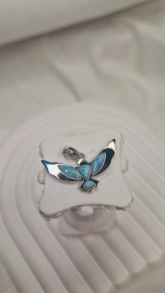 Larimar Adler Anhänger