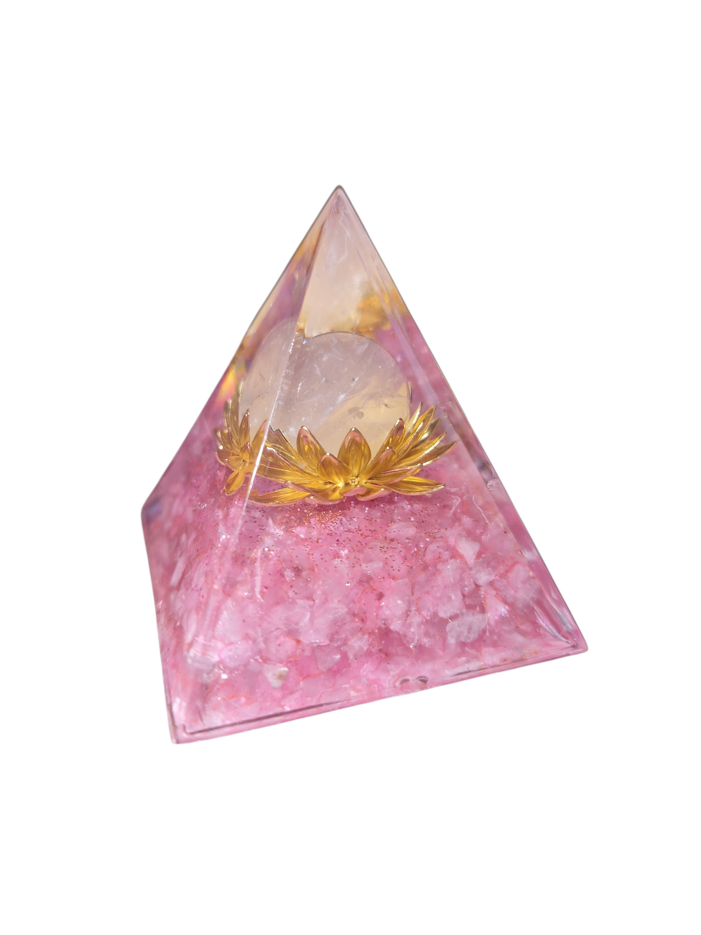 Orgonit Pyramide Rosenquarz