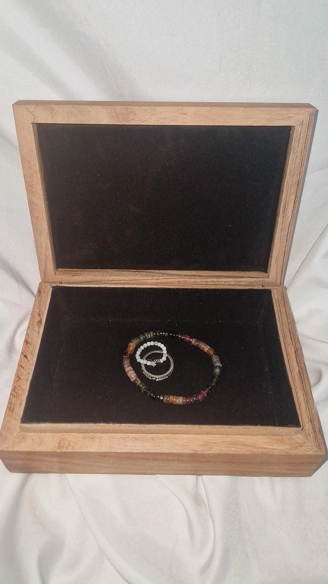 Buddha Lapislazuli Holz Box