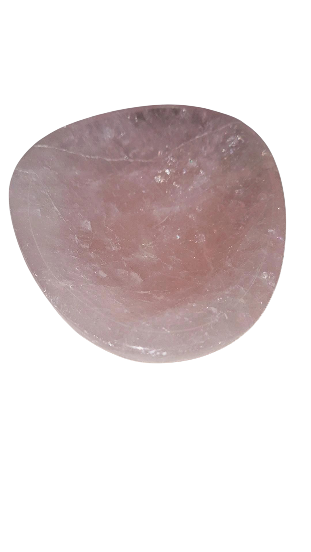 Rosenquarz Schale