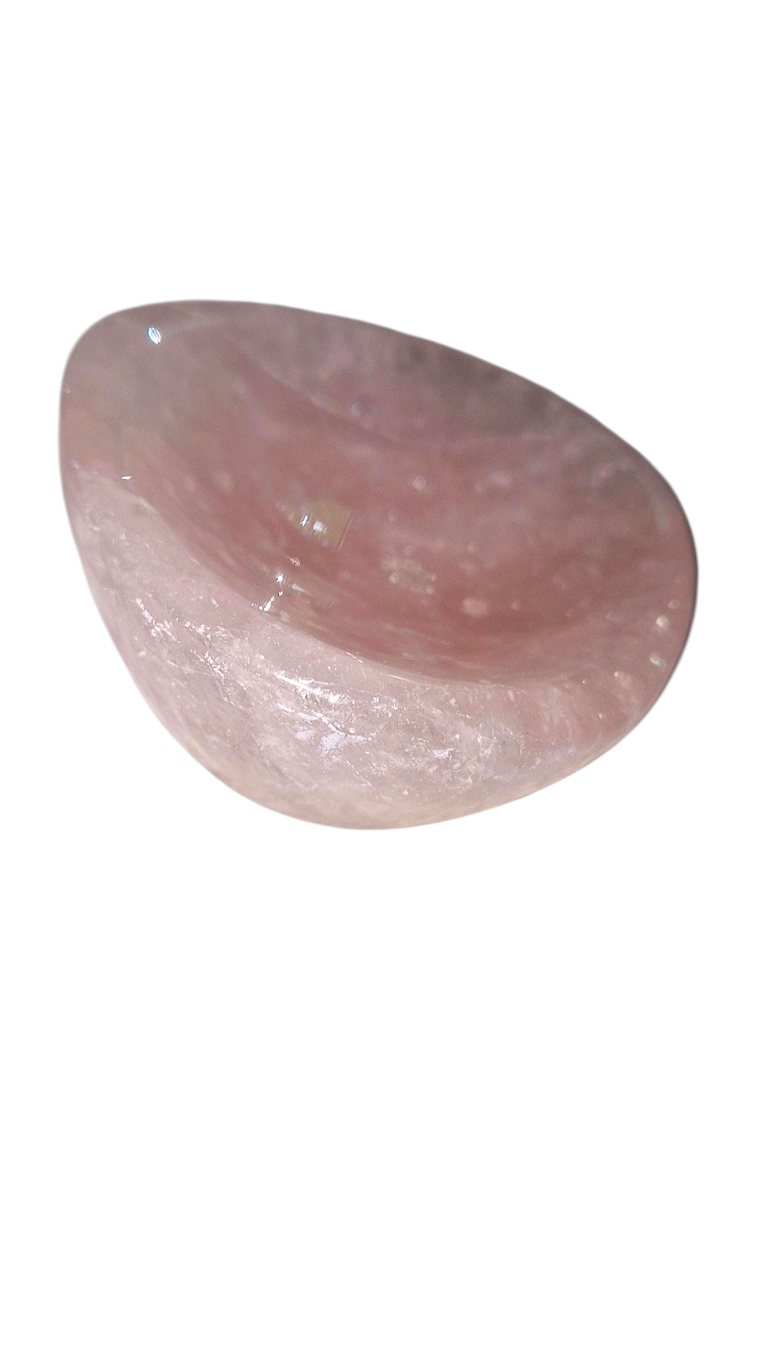 Rosenquarz Schale