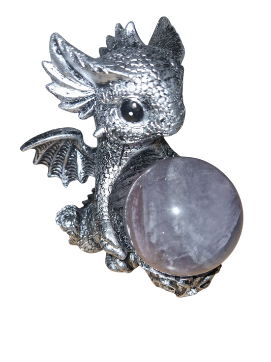 Drachenhalter Silber