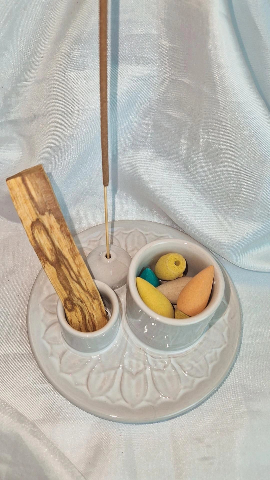 Keramik-Räucherhalter