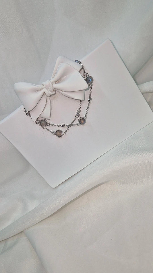 Doppelarmband Labradorit