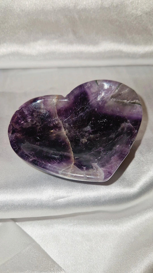 Amethyst Herzschale