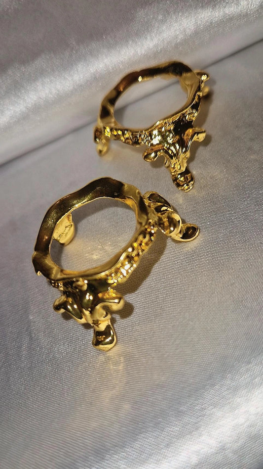 Kugelhalter gold