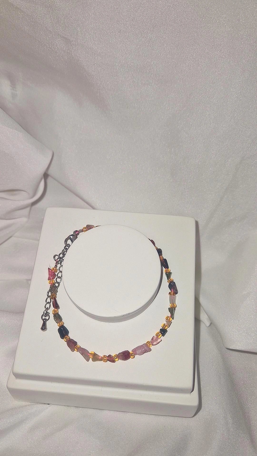 Armband Turmalin bunt
