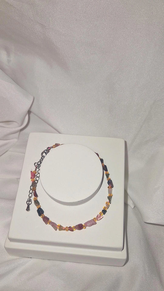 Armband Turmalin bunt