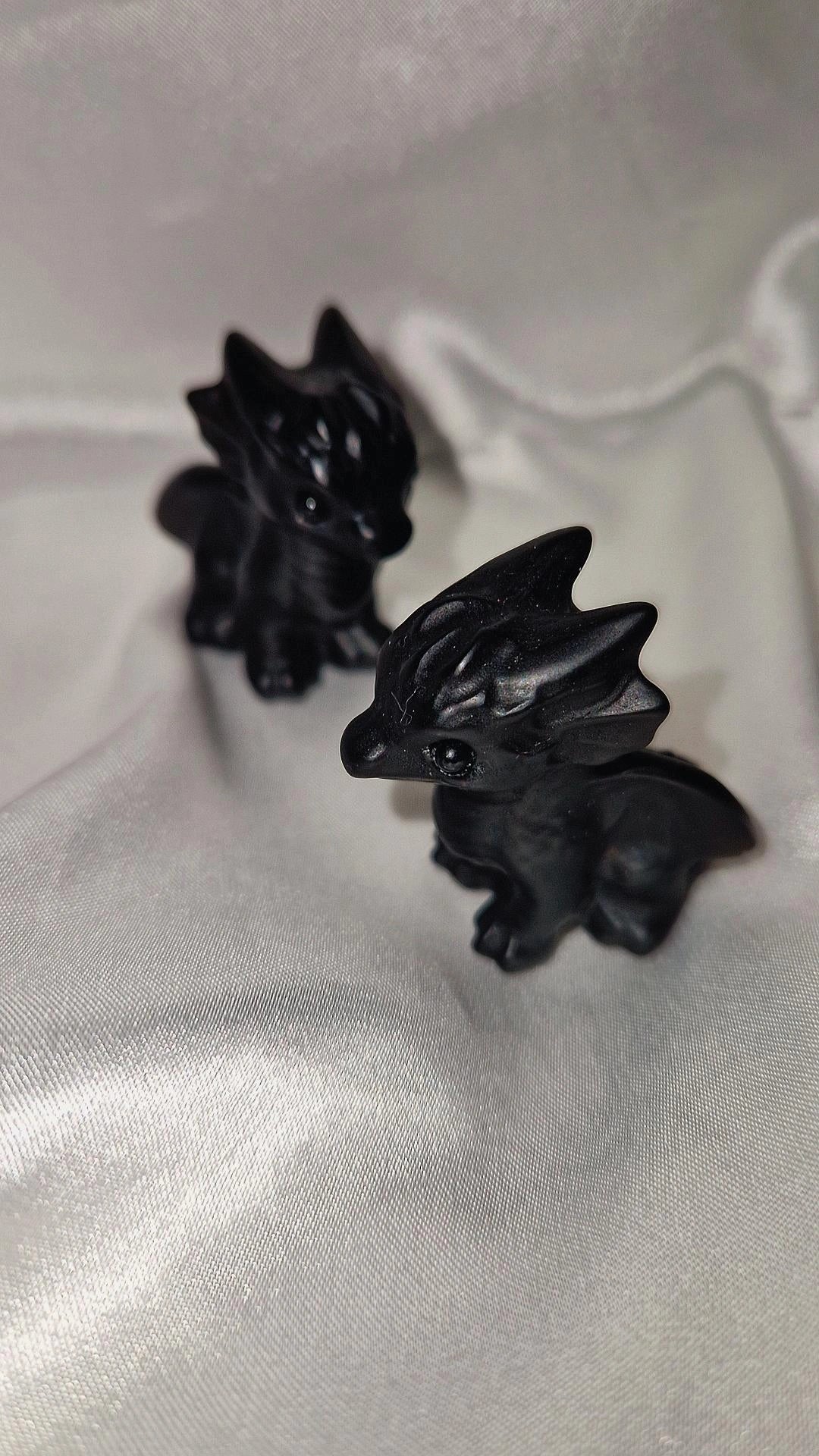 Drachen Obsidian klein