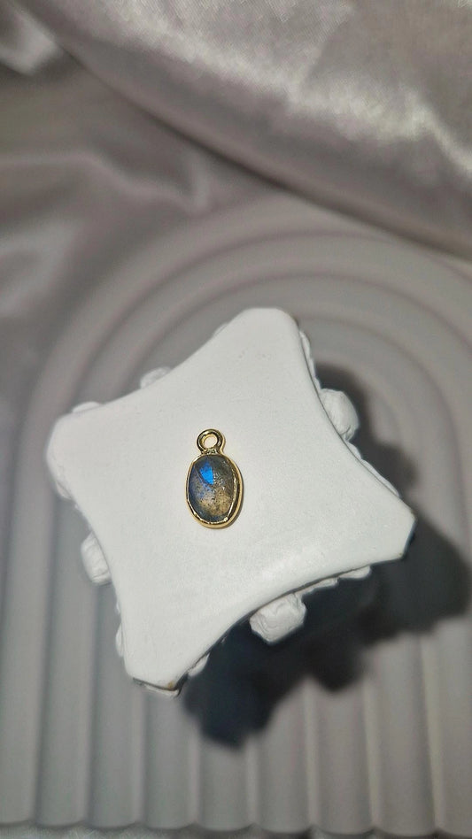 Anhänger Gold Labradorit