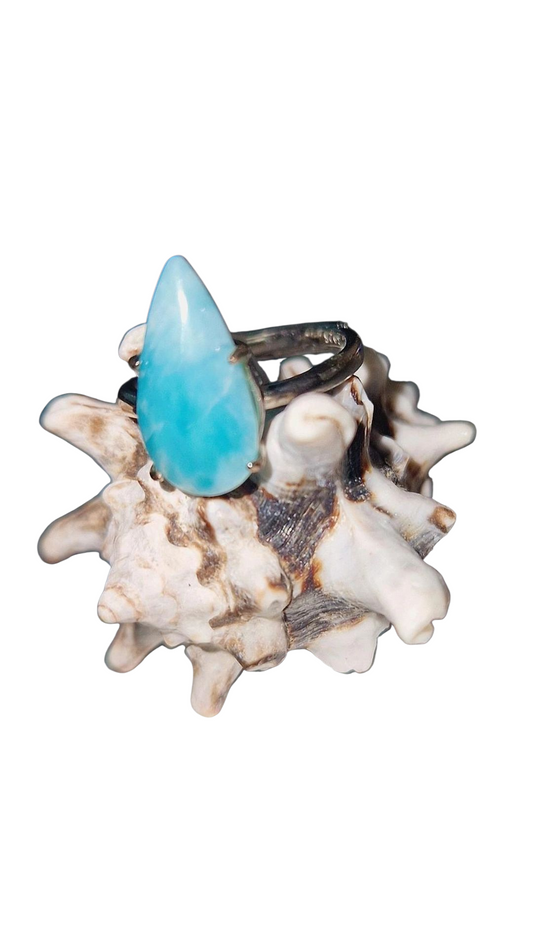 Larimar Ring