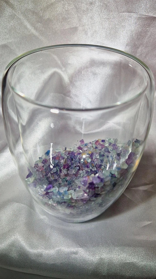 Crystal Flow Cup Fluorit