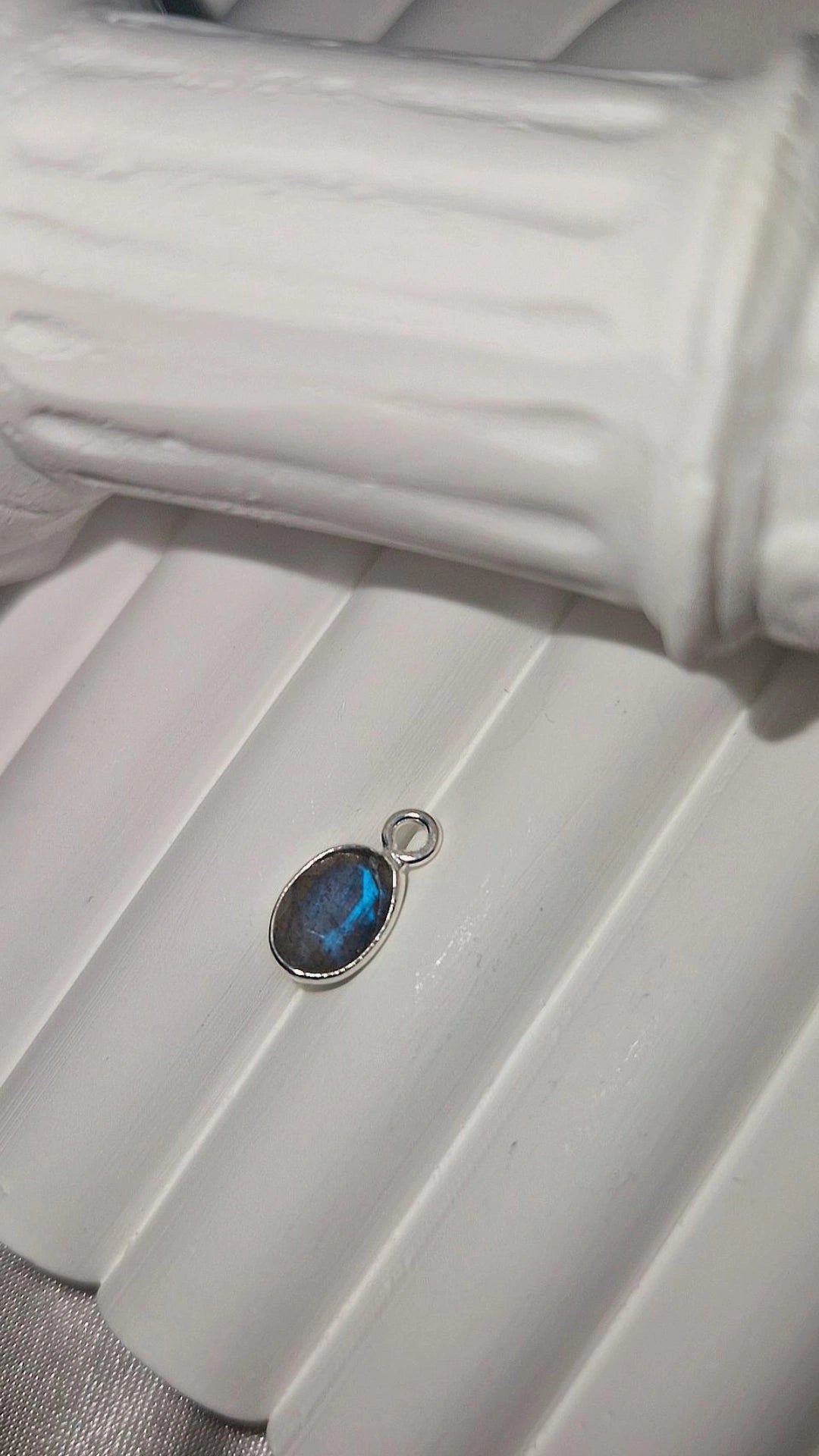 Anhänger Silber Labradorit