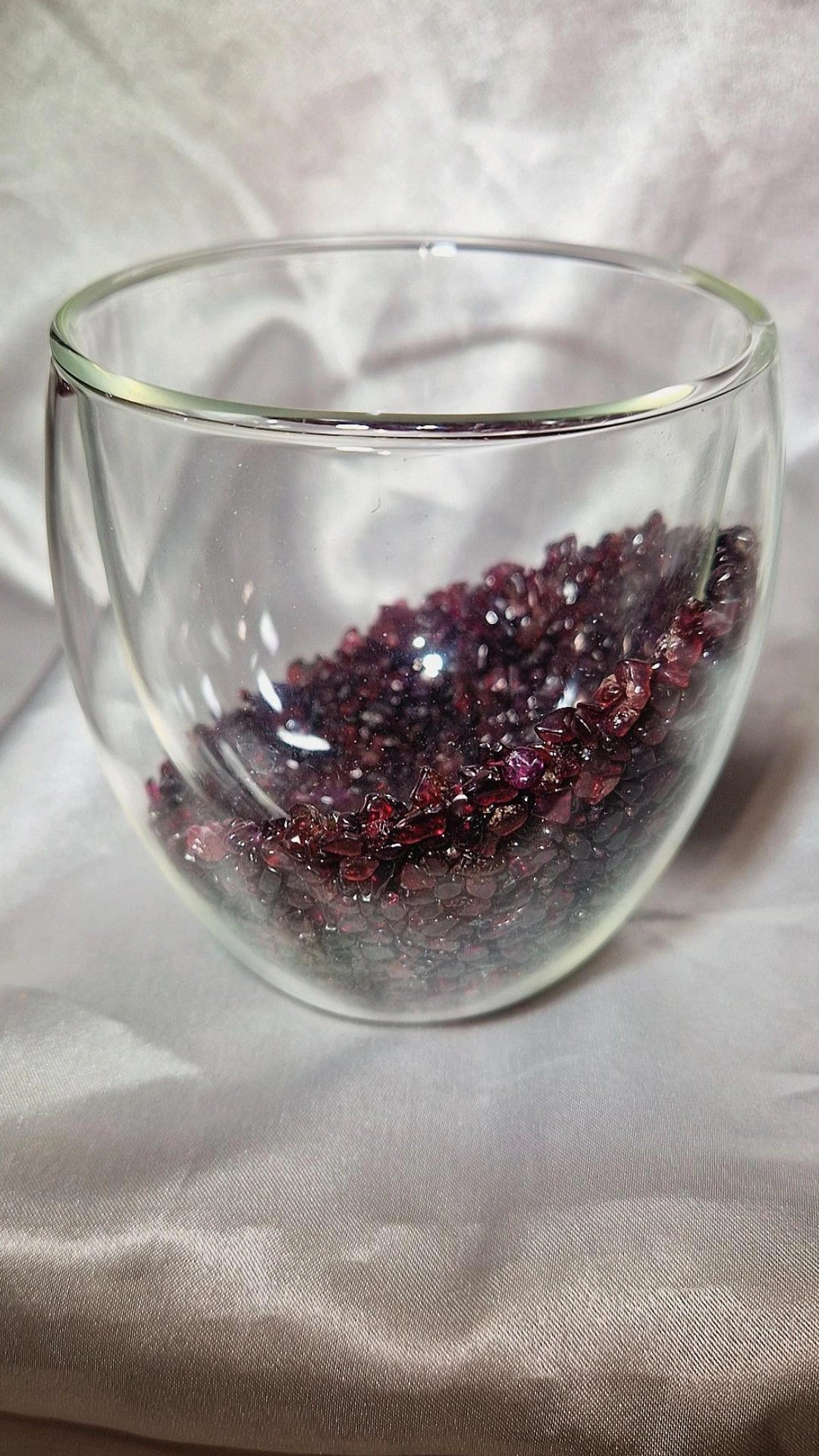 Crystal Flow Cup Granat
