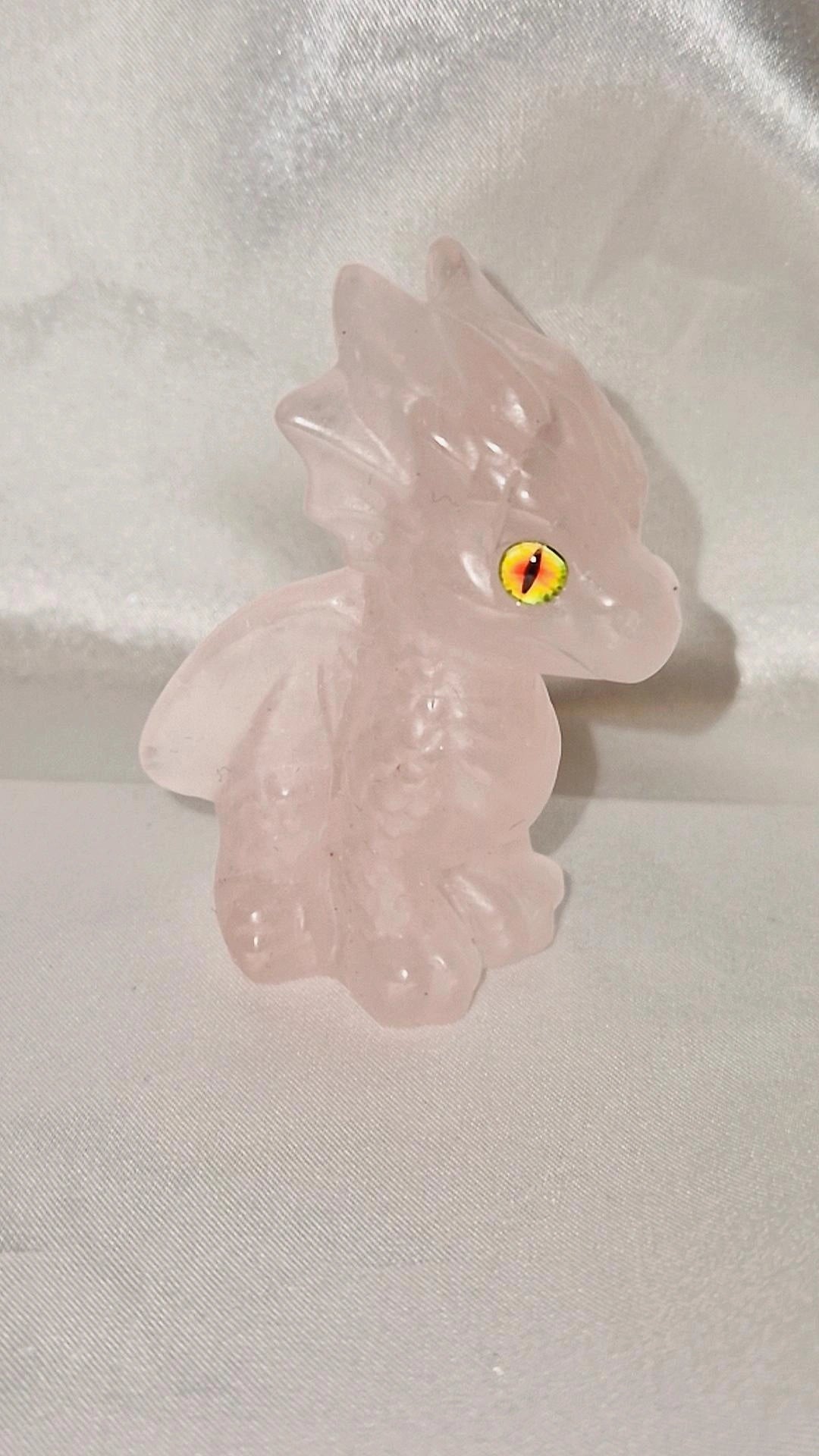 Drachen Rosenquarz mittel