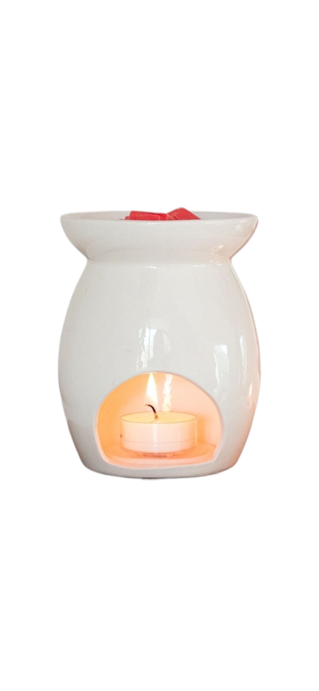 Duftwaxlampen weiß