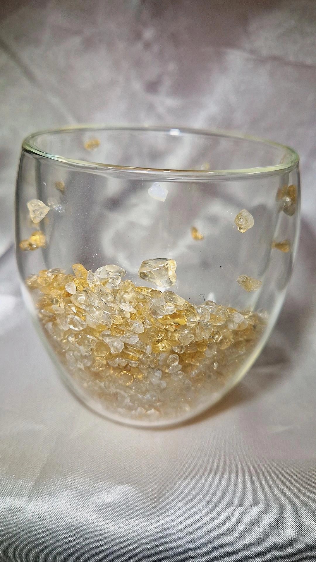 Crystal Flow Cup Citrin