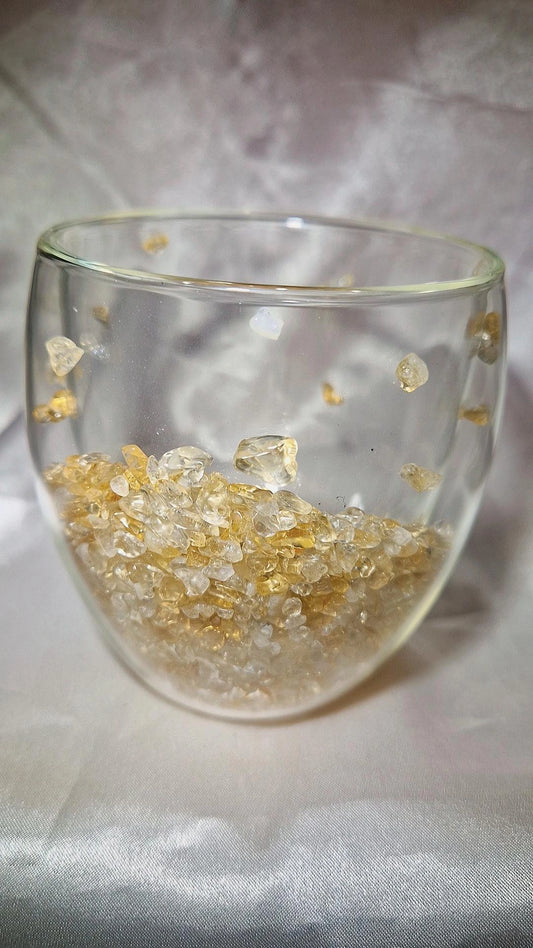 Crystal Flow Cup Citrin