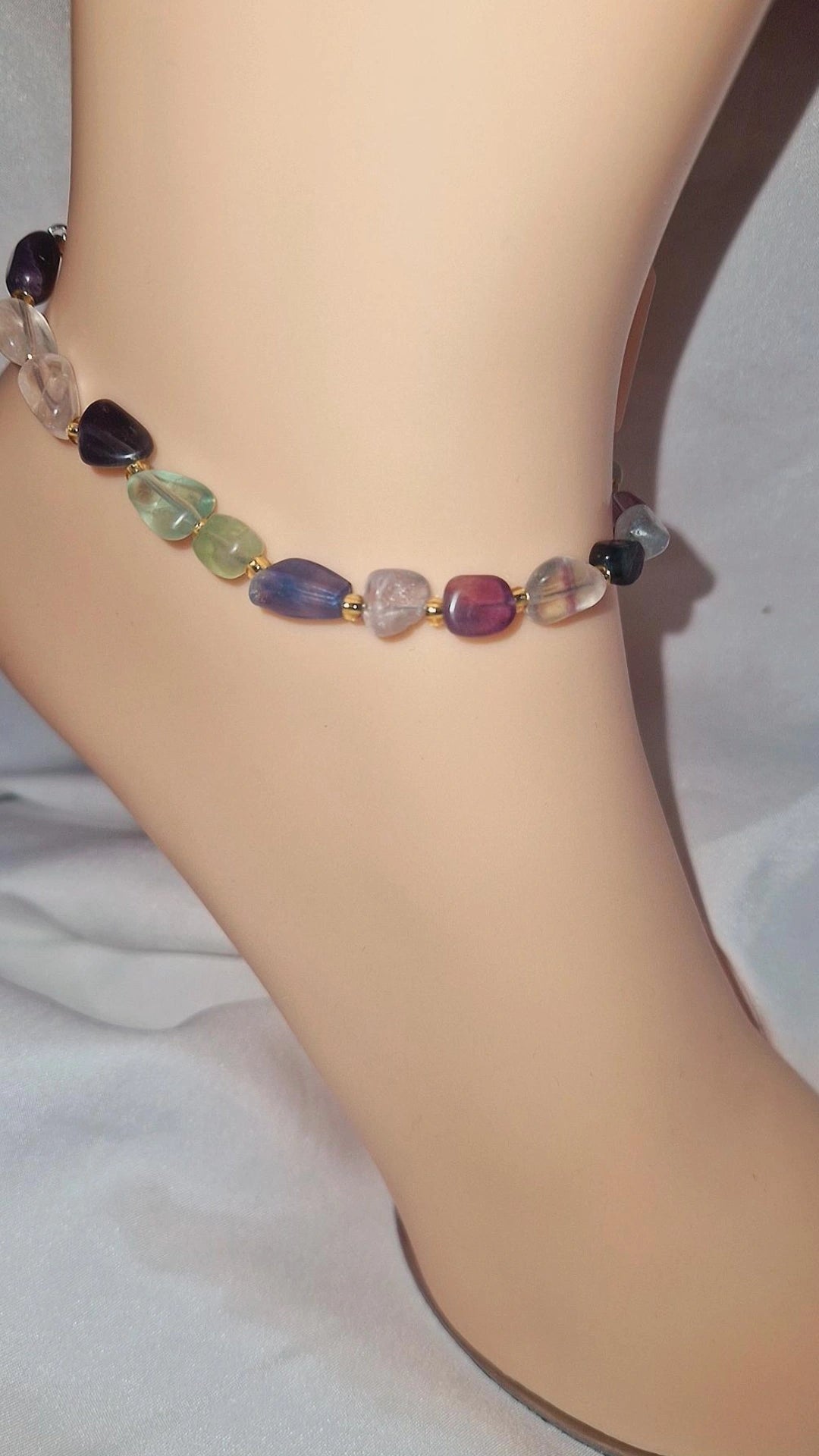 Fußkettchen Fluorit