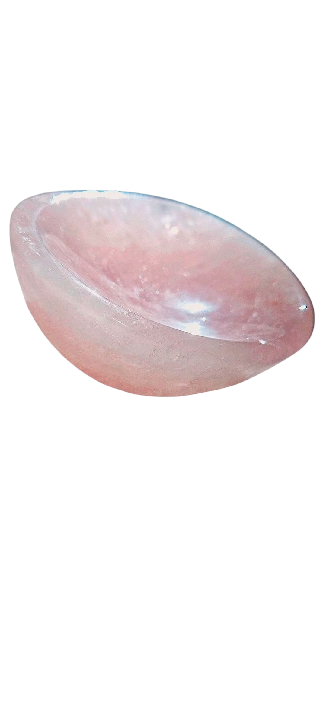 Rosenquarz Schale